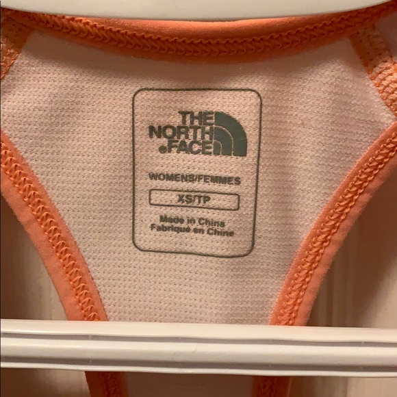 North face orange top - Picture 2 of 4